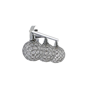 Maeve Iron/Glass Contemporary Glam LED Vanity Light - JONATHAN Y